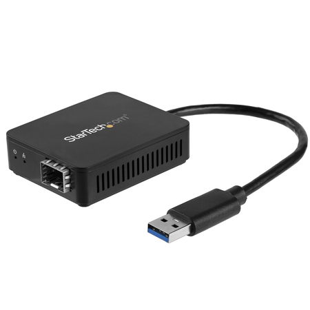STARTECH.COM USB 3.0 to Fiber Optic Converter - Open SFP - 1000BASE-SX/LX US1GA30SFP